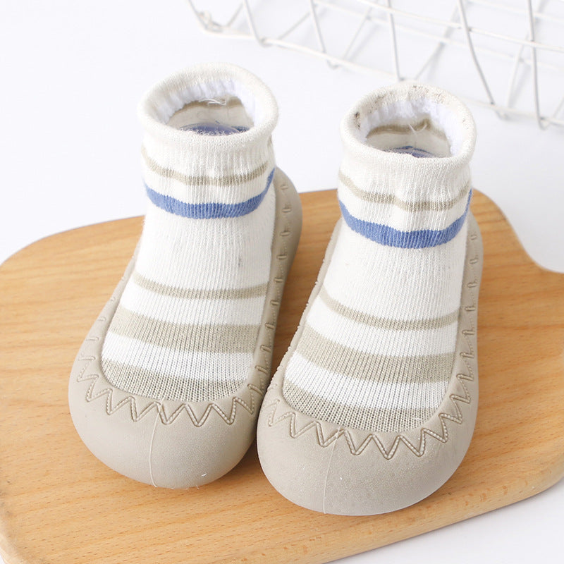 Baby Rubber Sole Ankle Sock Cute Cartoon Baby Toddler Room Socks Soft Bottom Children Boat Ankle Sock
