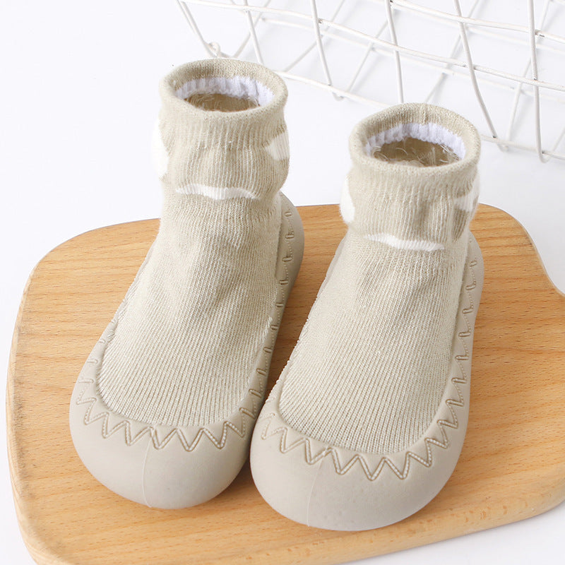 Baby Rubber Sole Ankle Sock Cute Cartoon Baby Toddler Room Socks Soft Bottom Children Boat Ankle Sock
