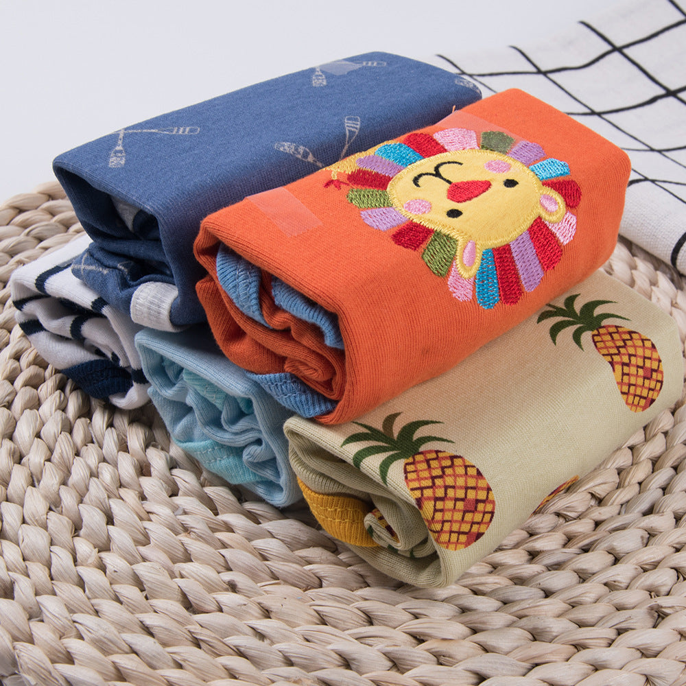 Class A Full Cotton 5 Enveloped Envelope Collar Baby Onesie
