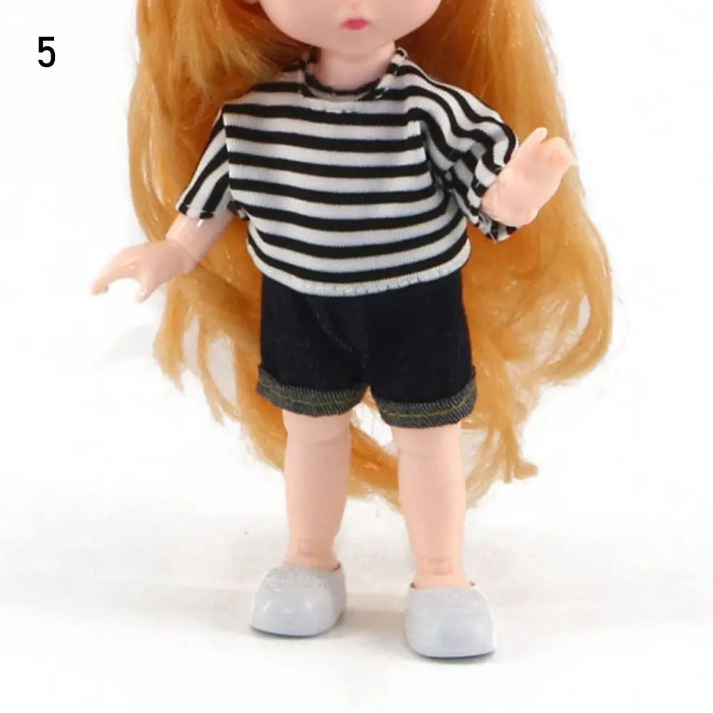 1 Set New Summer DIY Dolls Dress Toys Bikini Cloth Lace Skirt Toys Clothes Skirt Fabric Sewing for 16cm/31cm Doll Accessories