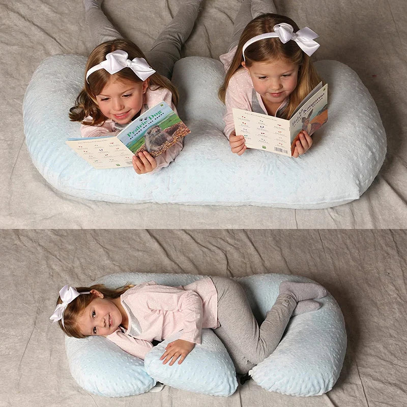 Baby Twin Pillow Nursing Breastfeeding Newborns Pillows Environmental Healthy Anti-spitting Feeding Cushions Baby Nest