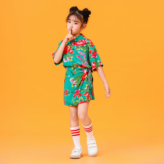 Children's Performance Clothing Daily Pure Cotton Set